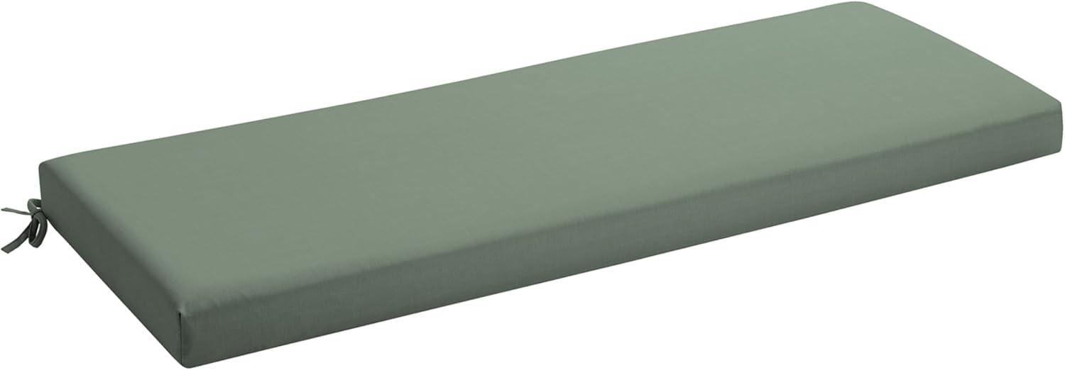 Arden Selections ProFoam Essentials Outdoor Bench Cushion 18 x 46, Ashland Black Jacobean