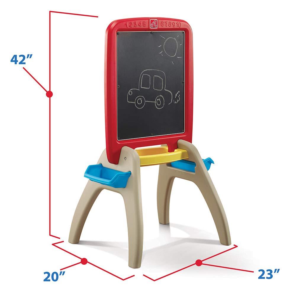 Step2 Step2 All Around Red Easel for Two Folding Board Easel