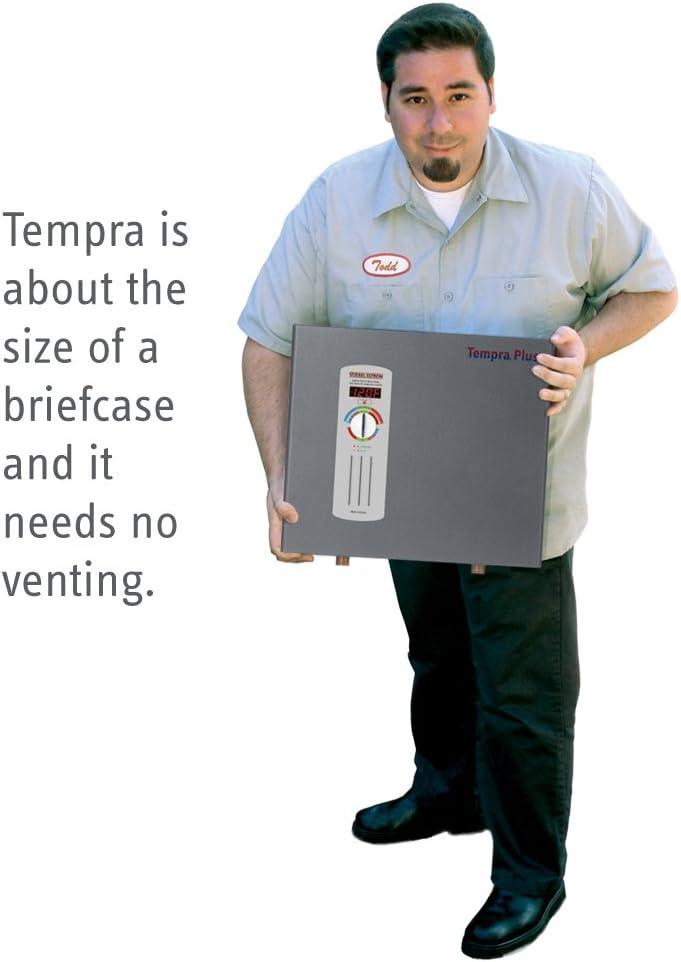 Tempra Plus 29 kW Gray Electric Tankless Water Heater