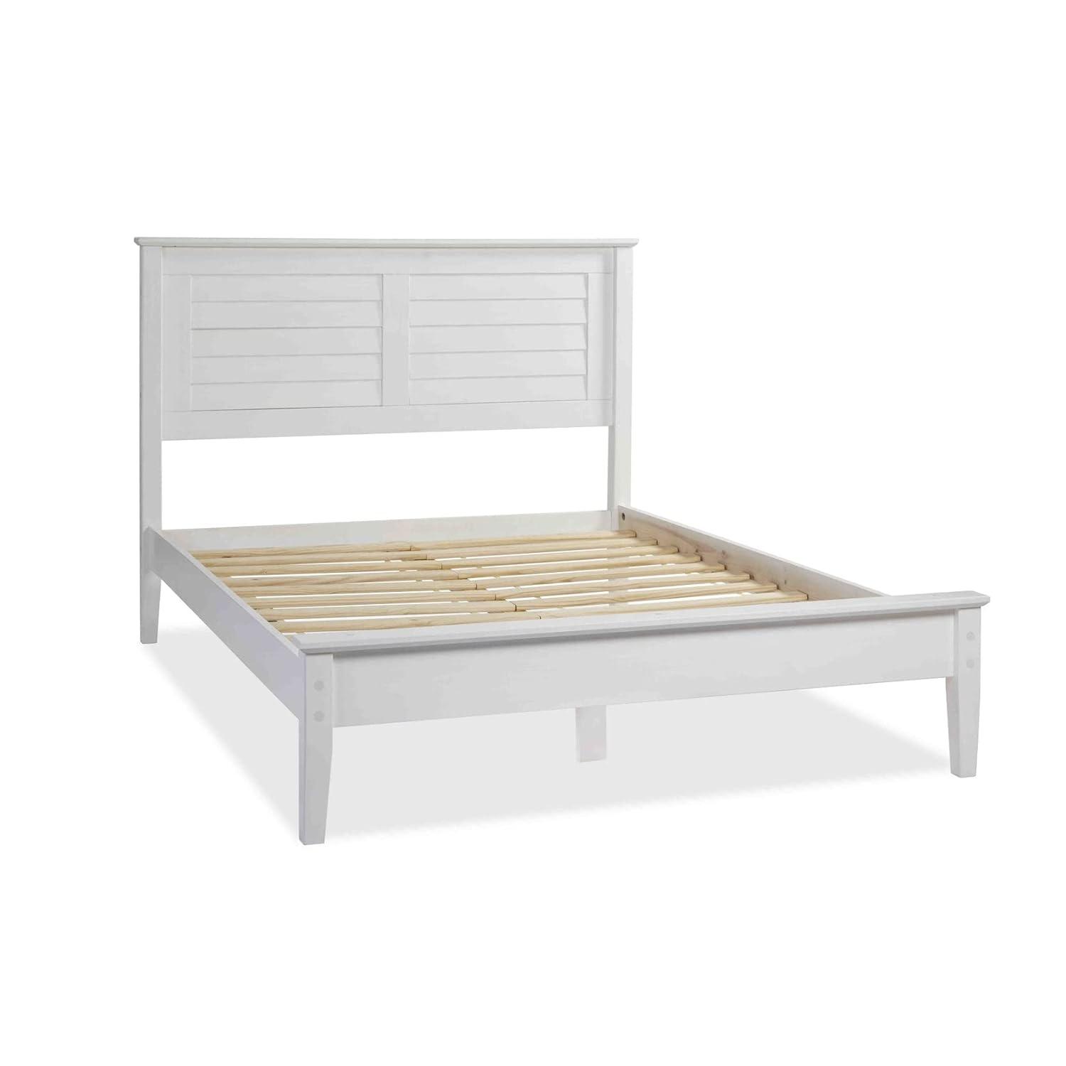 Greenport Solid Wood Louvered Bed