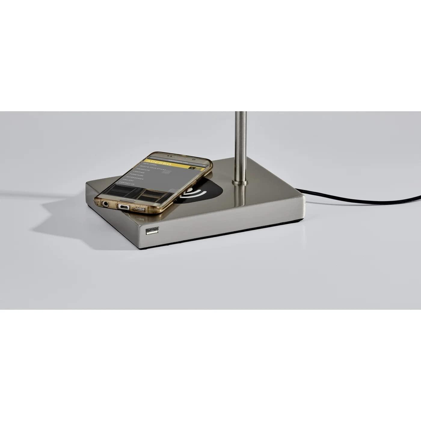 Flemings Adjustable Metal USB Desk Lamp