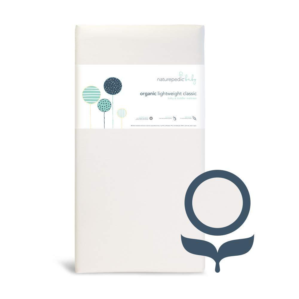 Naturepedic Classic Organic Cotton Lightweight Crib Mattress