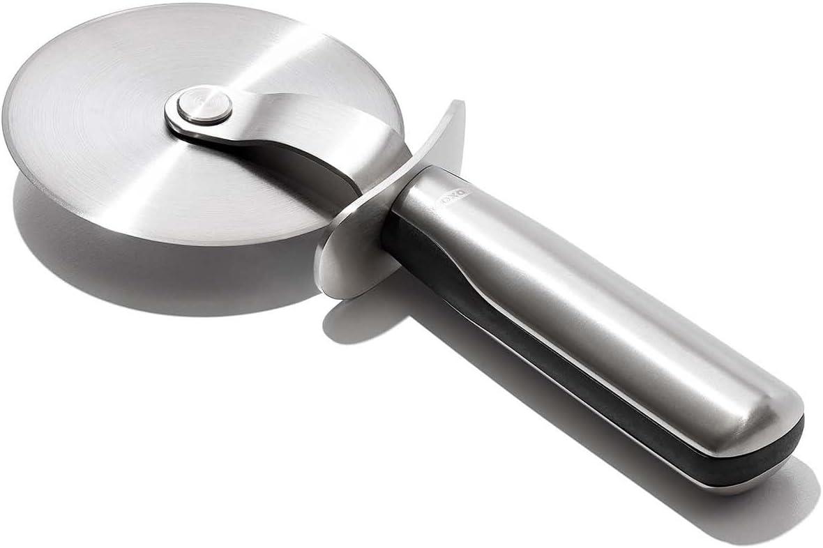 Stainless Steel 4" Pizza Wheel with Soft Grip