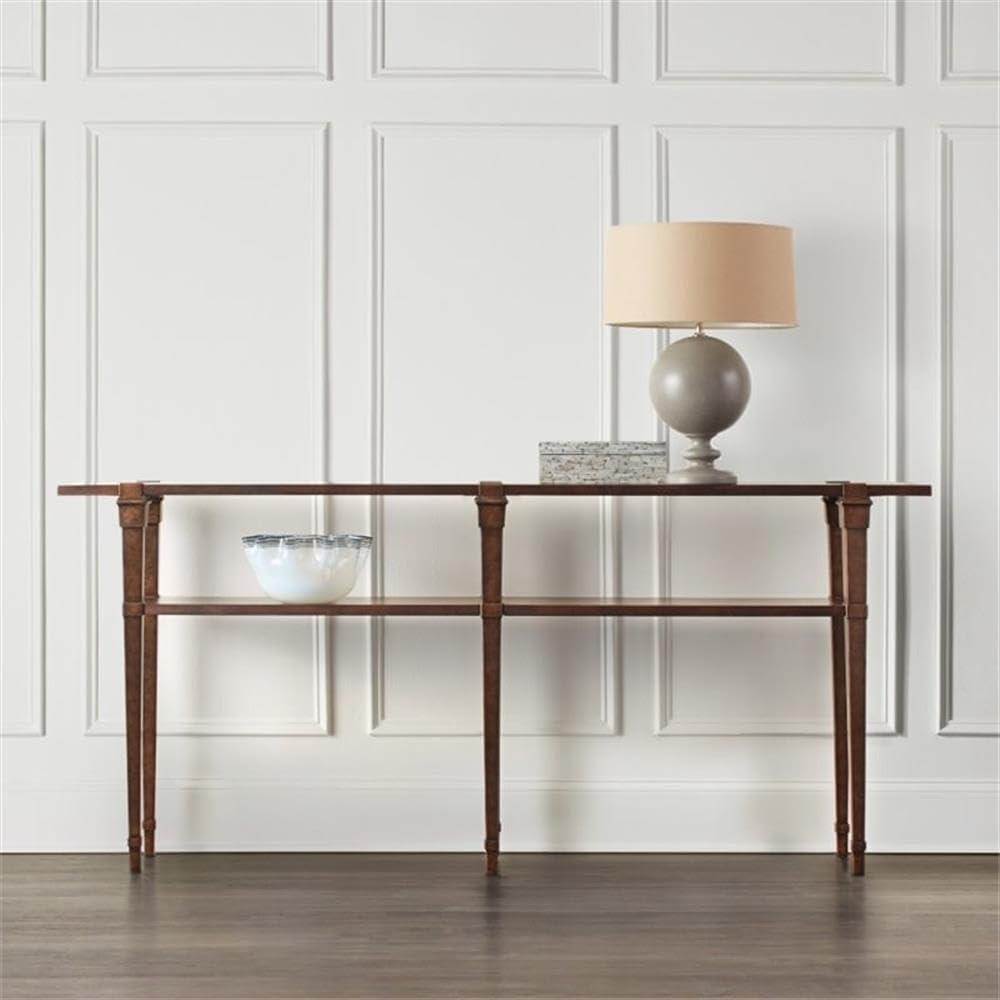 Hooker Furniture 80'' Solid Wood Top Console Table