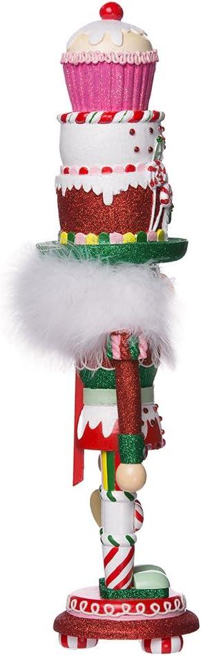 Kurt Adler 18-Inch Hollywood Cupcake and Sweets Nutcracker