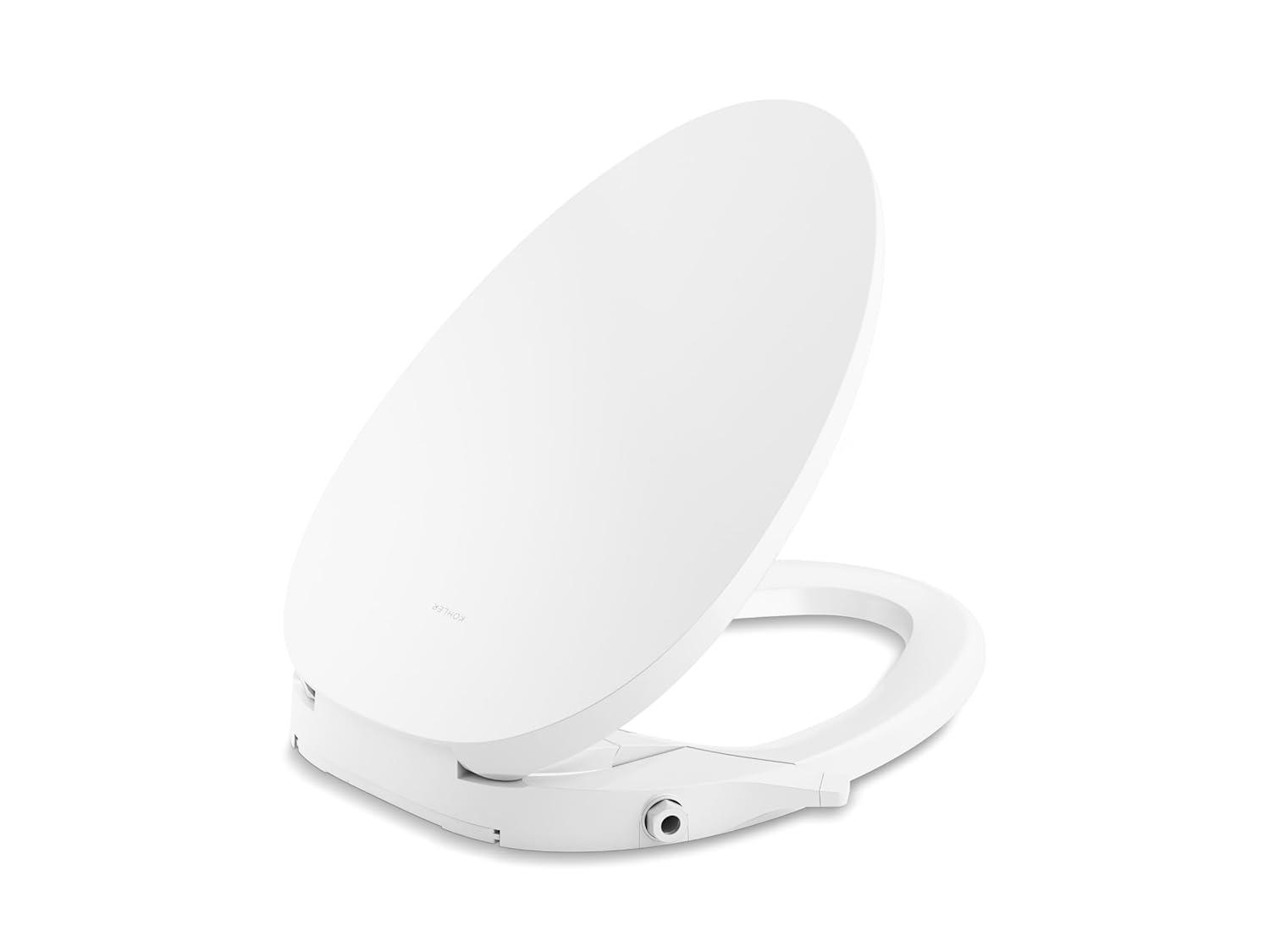 Purewash M300 Elongated Manual Bidet Toilet Seat, Non-Electric Bidet with Adjustable Bidet Sprayer