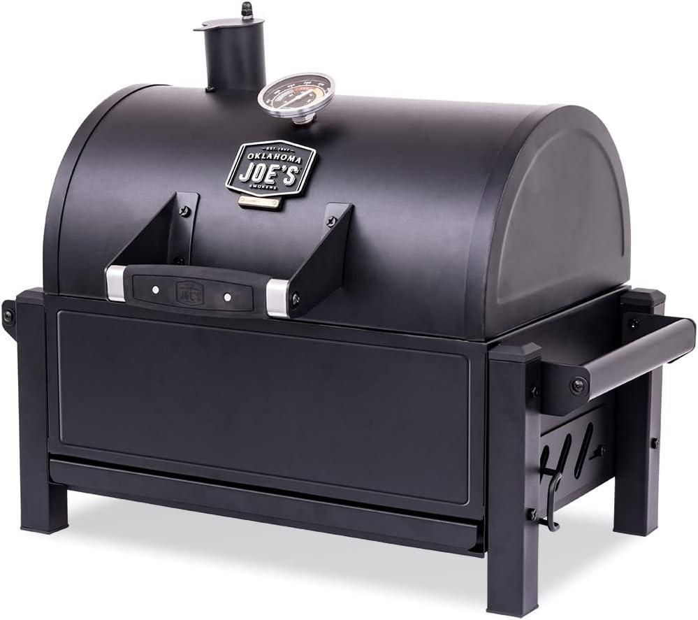 Oklahoma Joe's Rambler Tabletop Portable Charcoal Grill