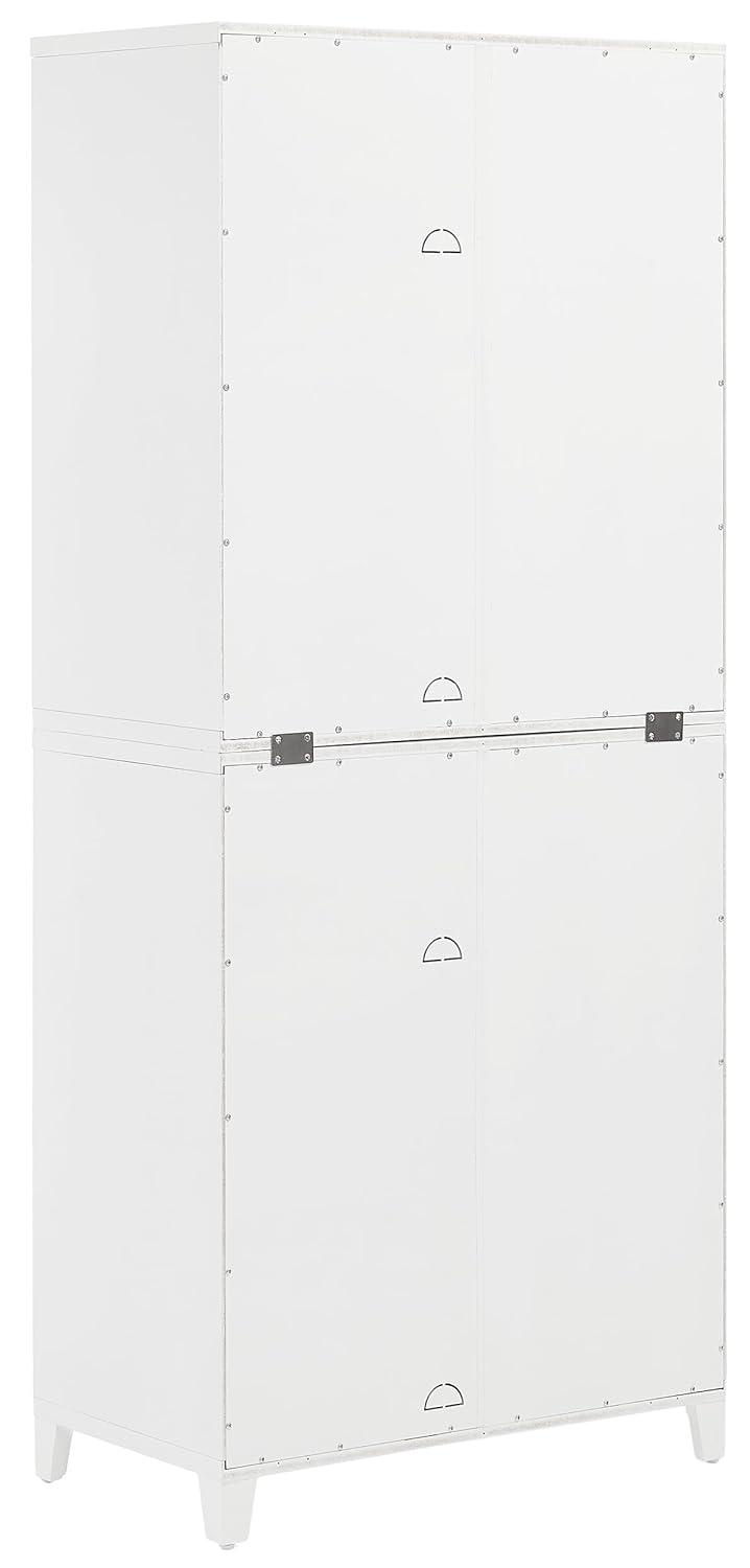 Crosley 70" Roarke Kitchen Pantry Storage Cabinet White