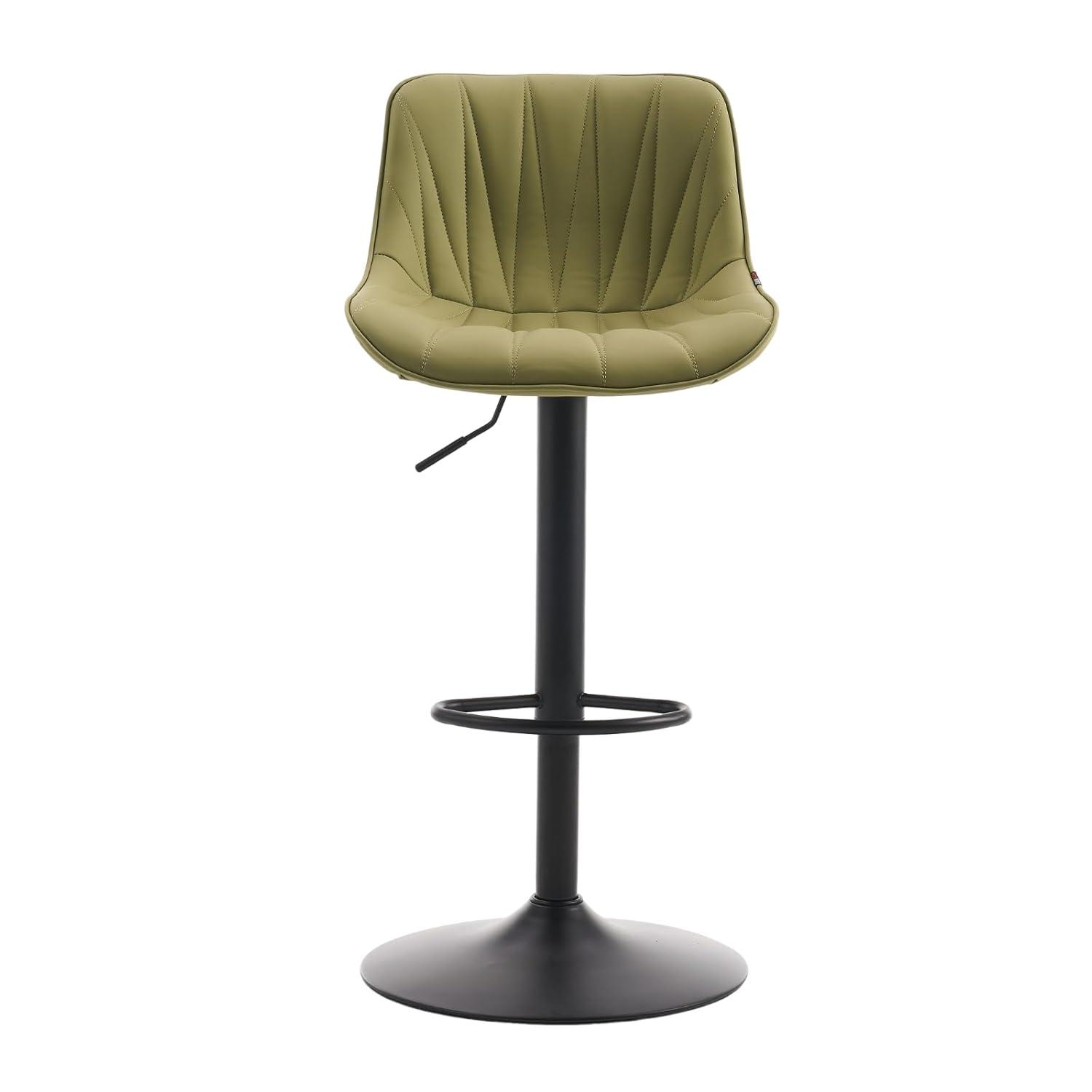 Kidol & Shellder Green Bar Stools Set of 2 Modern Kitchen Island Barstool
