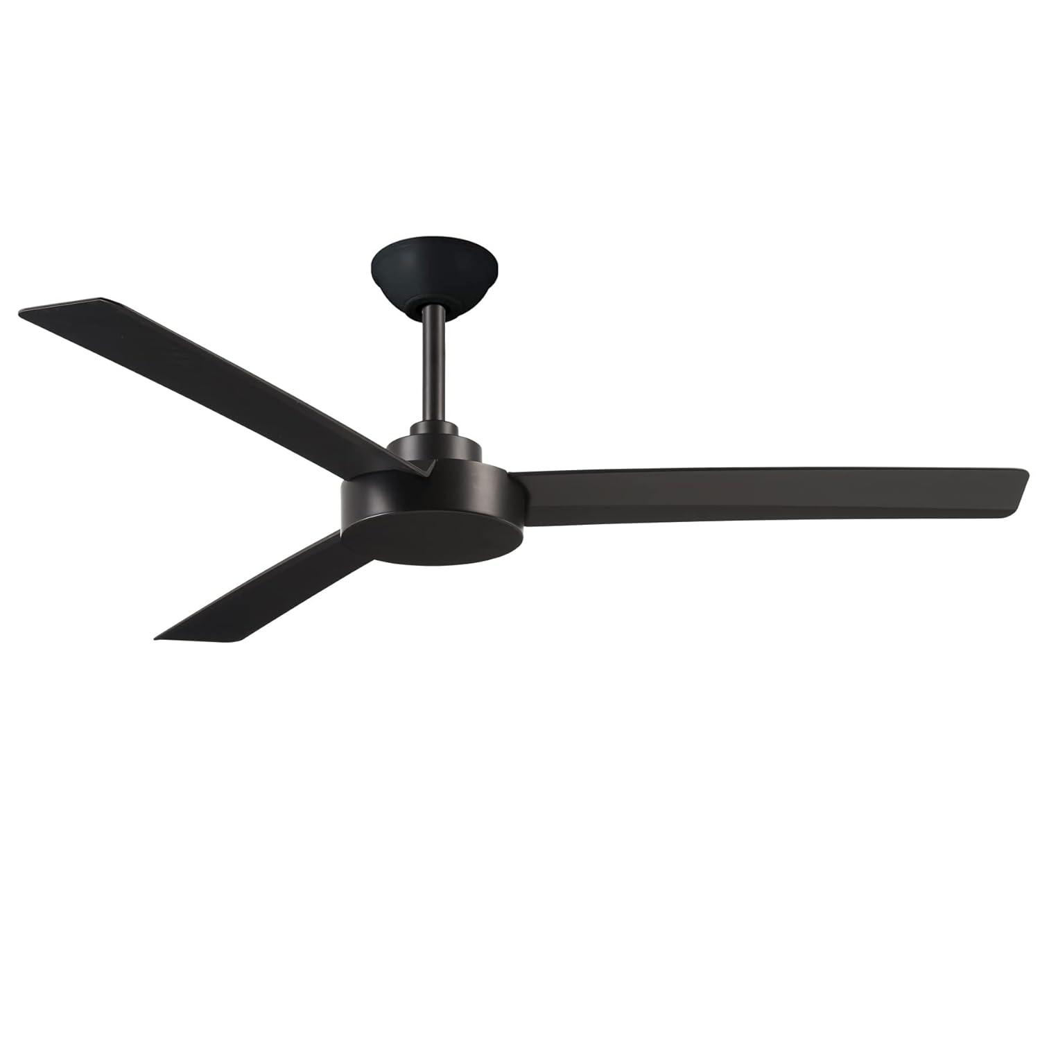 52" Roto 3 - Blade Propeller Ceiling Fan with Wall Control