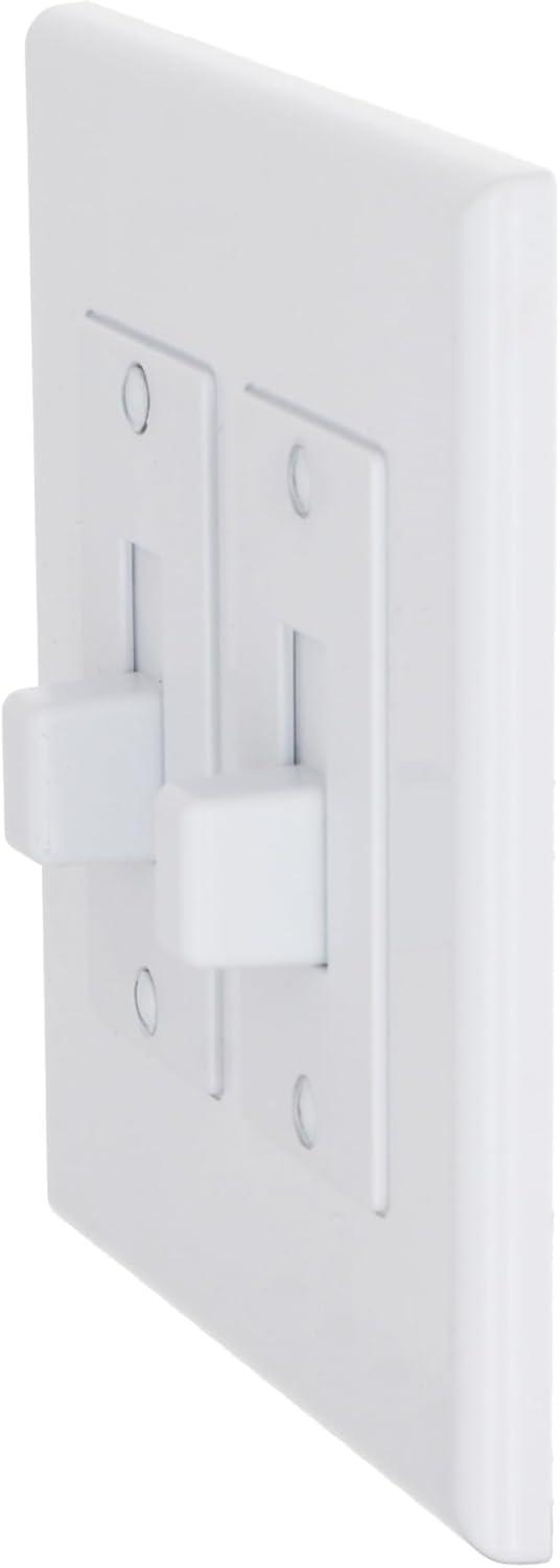 Revive White Smooth 2-Gang Wall Plate Cover