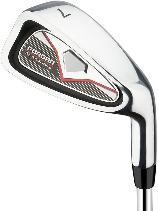 Forgan F100 Golf Clubs Set with Bag, Graphite/Steel, Regular, Mens Right Hand