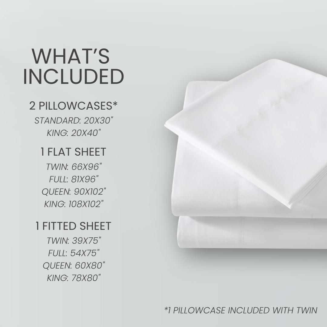 True Classics by 1888 Mills Microfiber Sheet Set