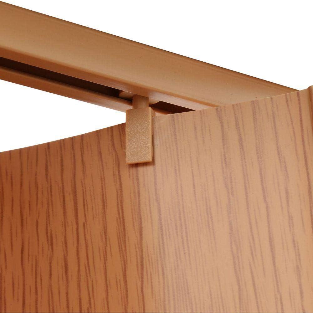 Folding Closet Door, Oak Vinyl, 32-36 x 80-In.