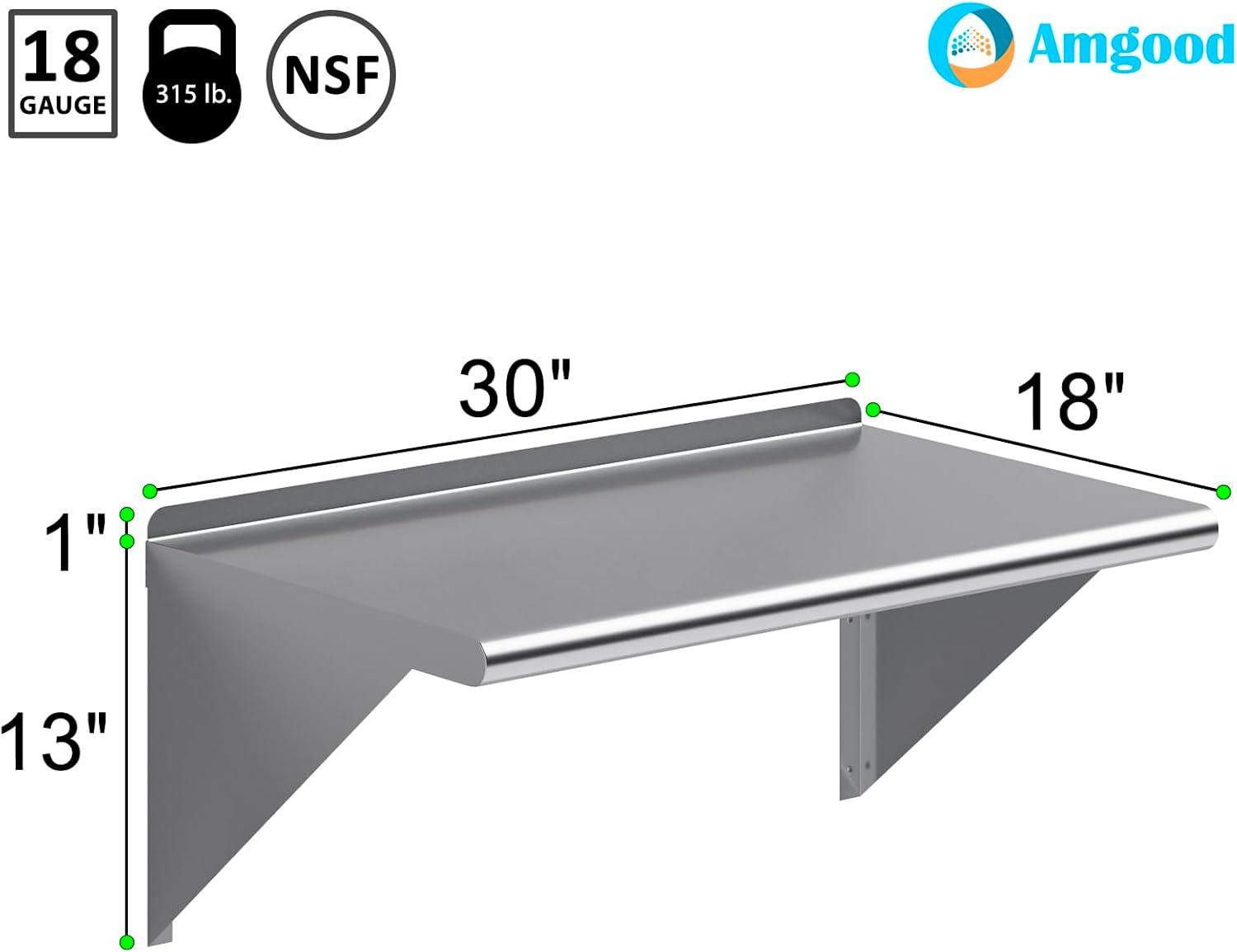 Amgood Utility Metal Wall Shelf. & Reviews | Wayfair