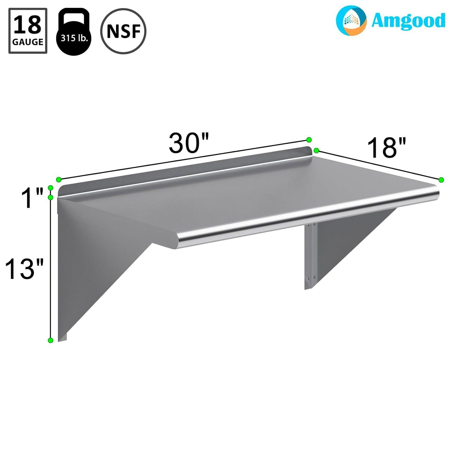 Amgood Utility Metal Wall Shelf. & Reviews | Wayfair