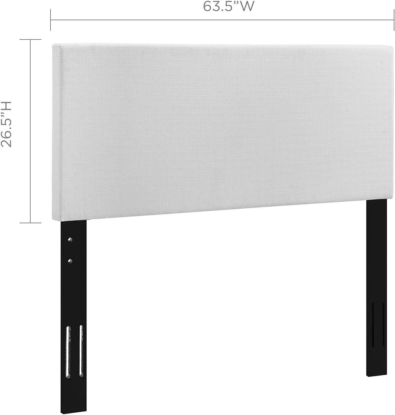 Modway Carson Carrington Stryn Upholstered Linen Fabric Headboard