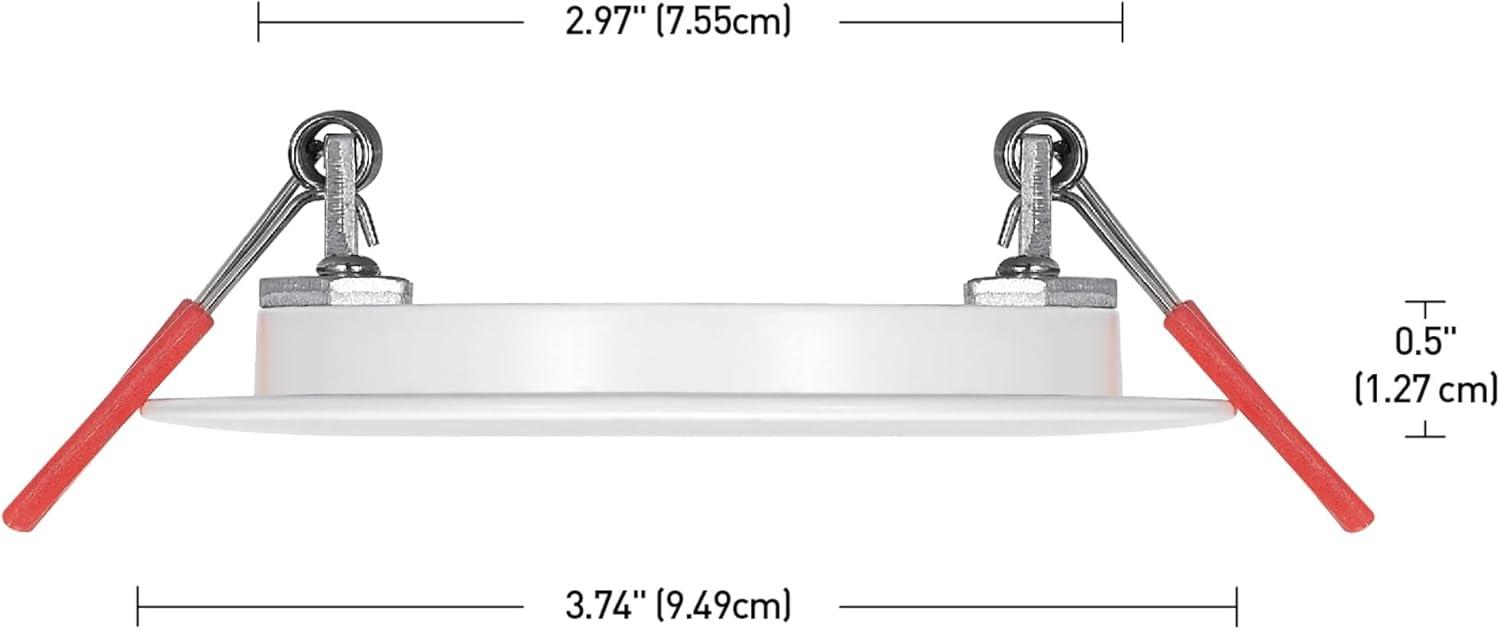 Ultra Slim 3'' Dimmable Air-Tight IC Rated Recessed Lighting Kit