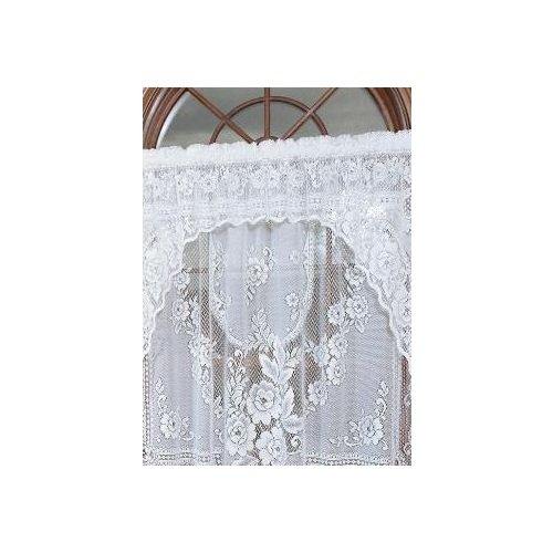 Heritage Lace 2860W-3612 Victorian Rose Insert Valance, White