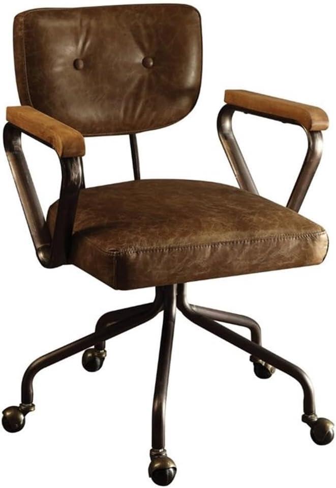 Hallie Genuine Leather Office Chair