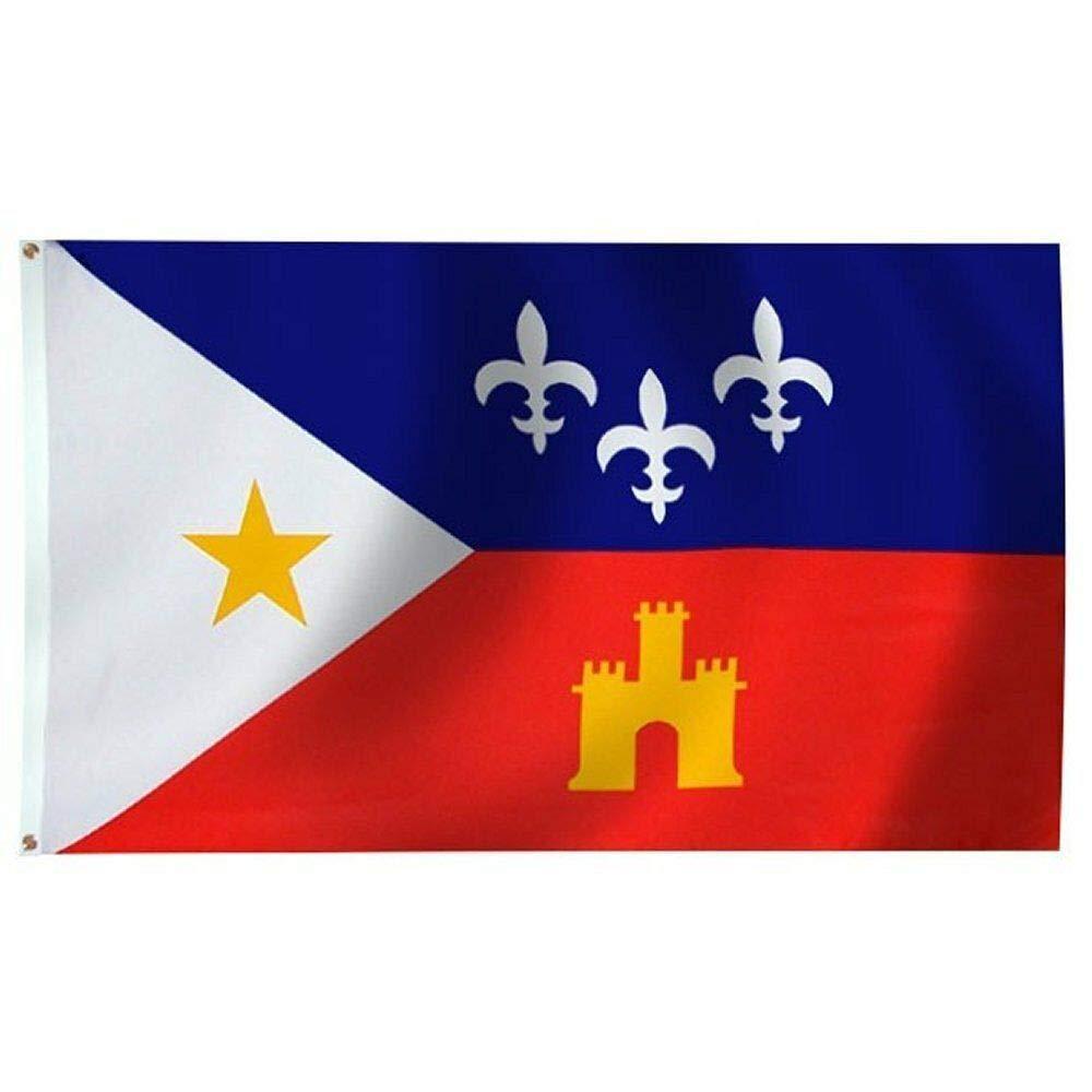 3x5 Acadiana Flag French Louisiana Banner Cajun Pennant Indoor Outdoor New