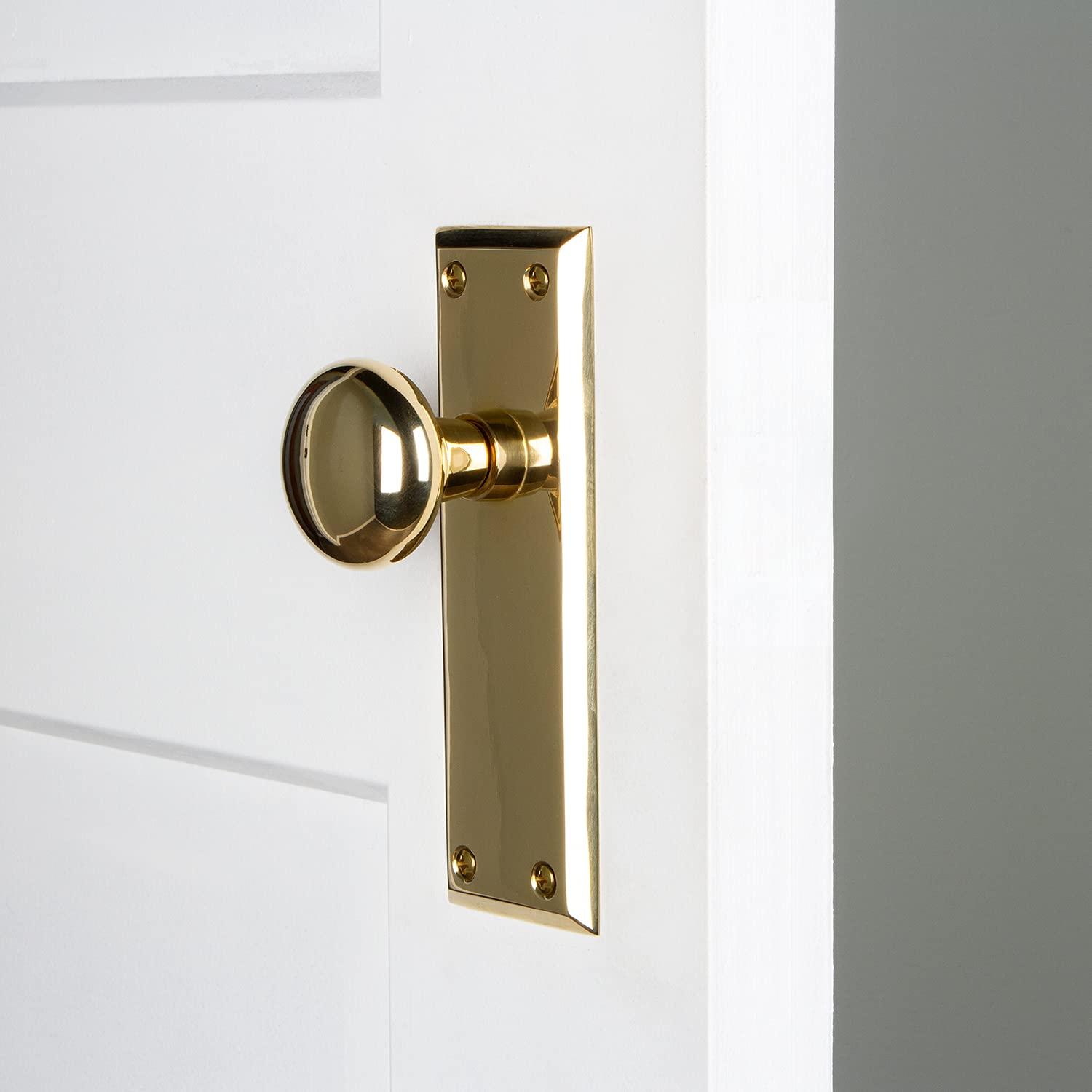 New York Plate with New York Door Knob