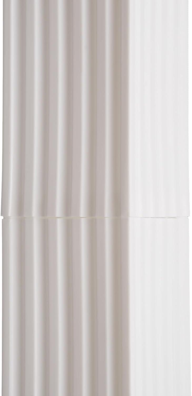 Roman Columns Plastic Wedding Stand Pillar Greek Statue Plant Stand Elegant Event Party Decorative Pedestal Flower Pot Holder Decor (4Pcs, 11.81x35.43 Inch)