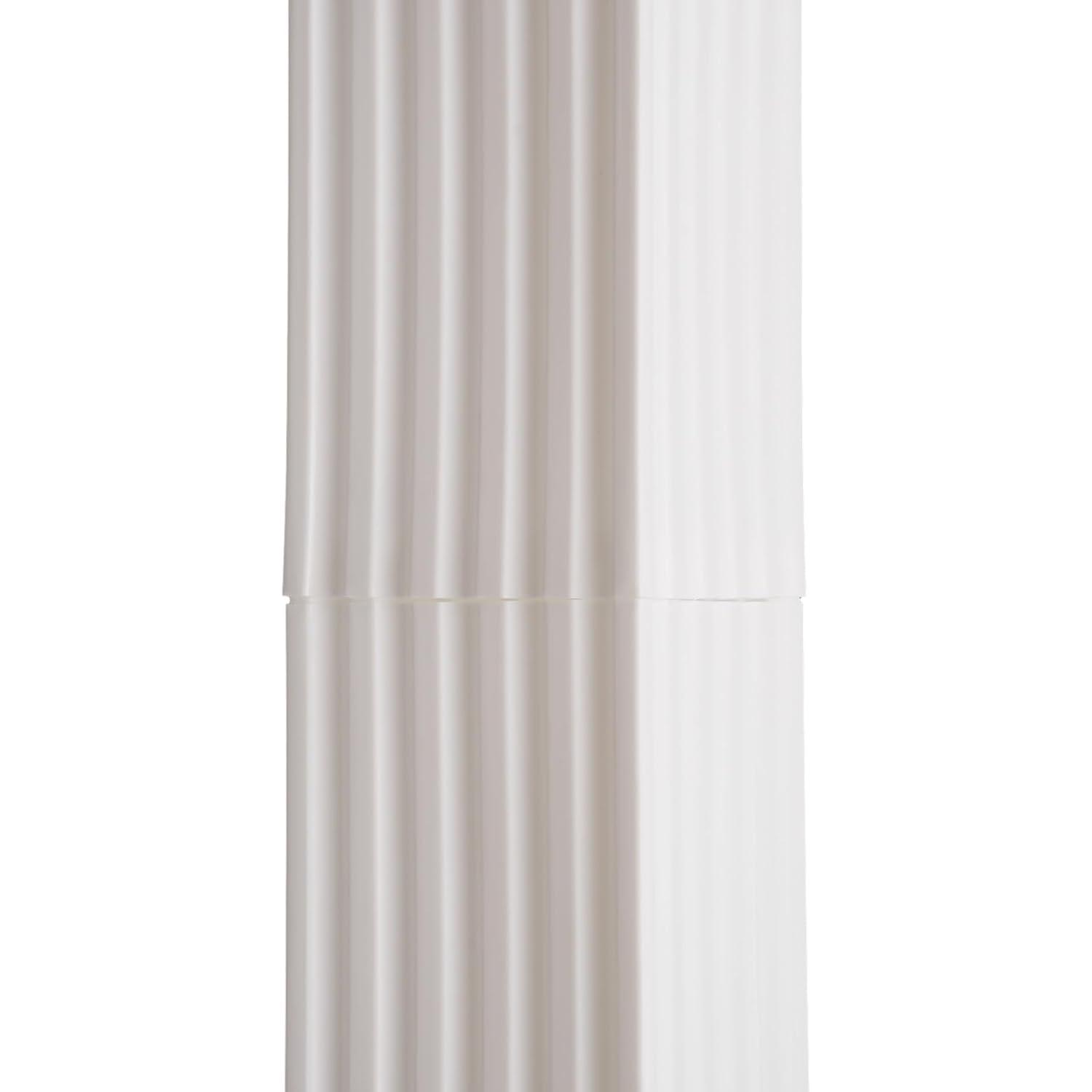 Roman Columns Plastic Wedding Stand Pillar Greek Statue Plant Stand Elegant Event Party Decorative Pedestal Flower Pot Holder Decor (4Pcs, 11.81x35.43 Inch)