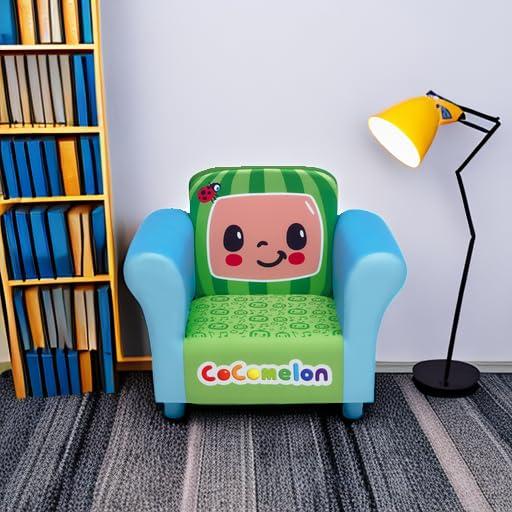 Delta Children Upholstered Chair - CoComelon