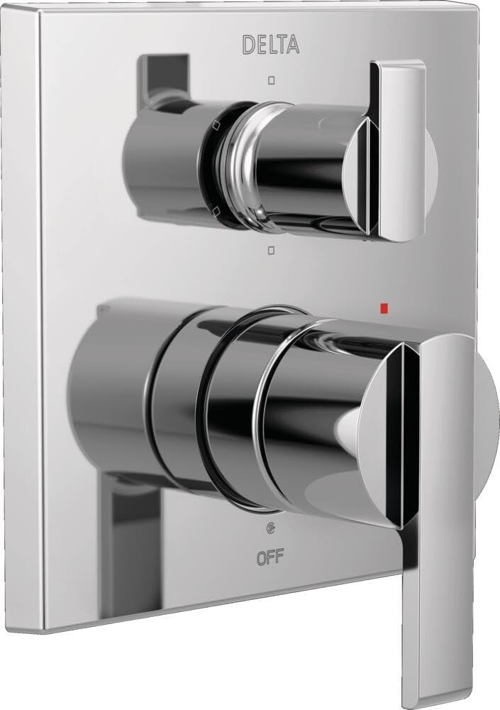 Ara Angular Modern Monitor 14 Series Pressure Balance Valve Trim