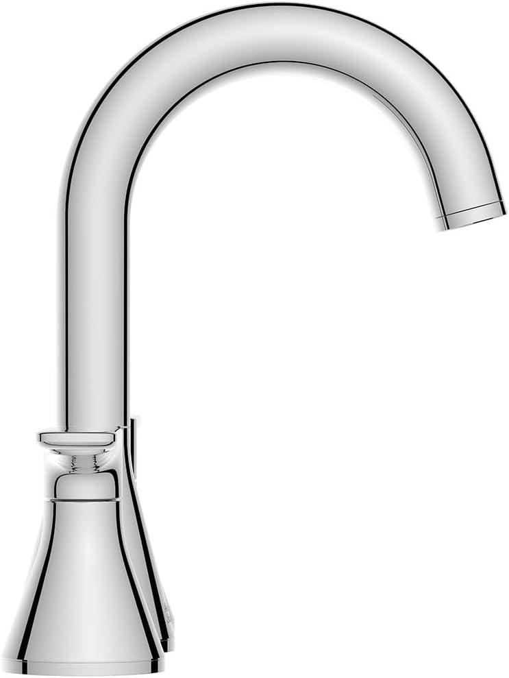 Widespread 2-handle Bathroom Faucet with Drain Assembly