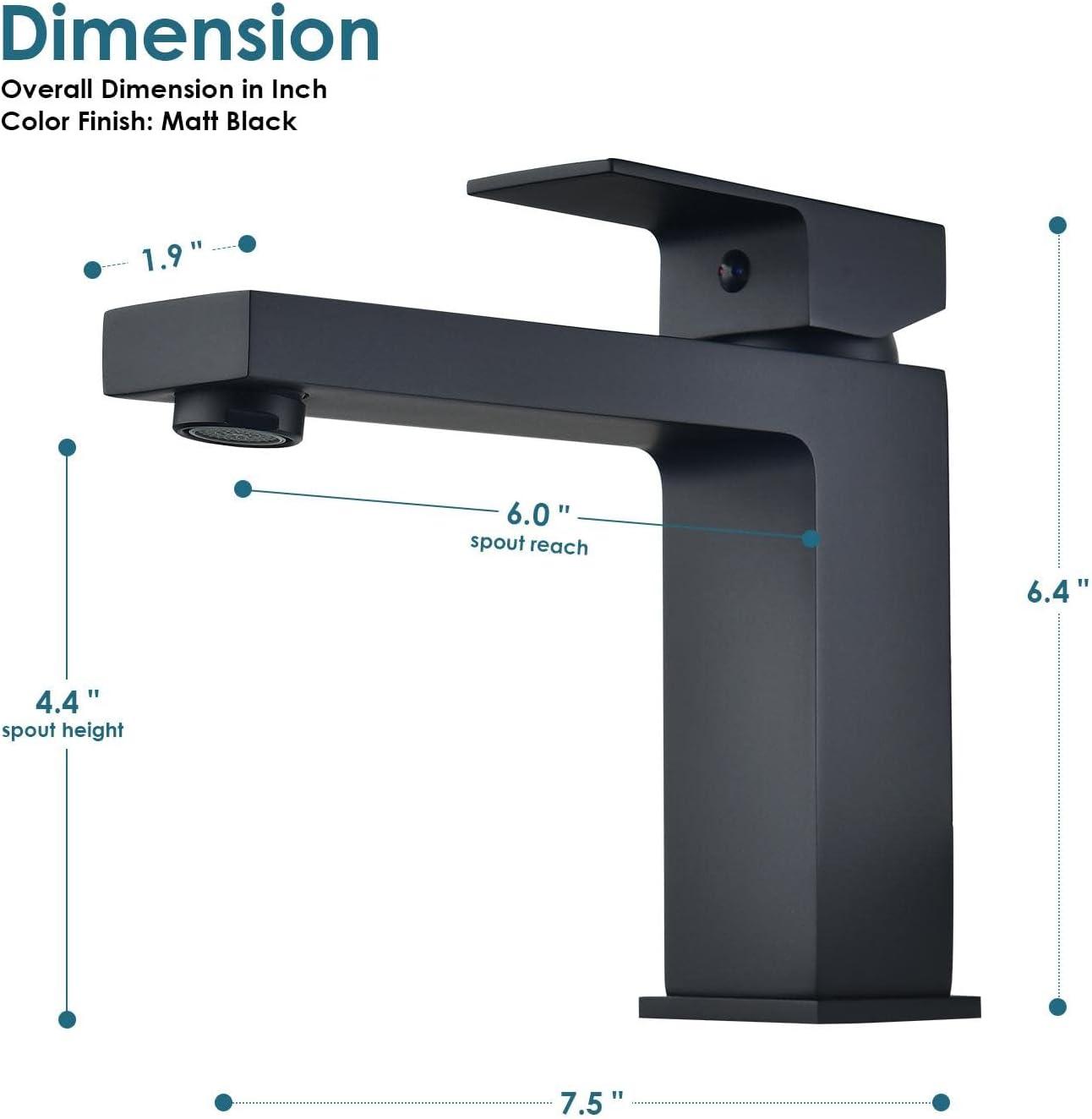 Aalst Single-Hole Single-handle Bathroom Faucet