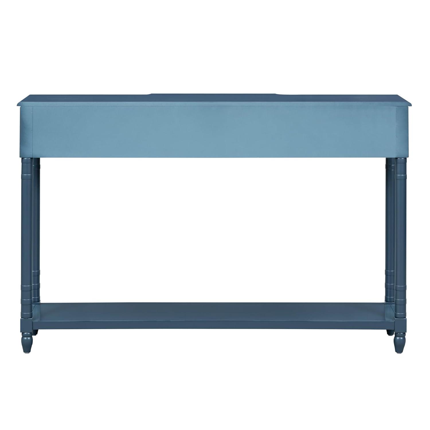 Console Table Sofa Table With Drawers For Entryway