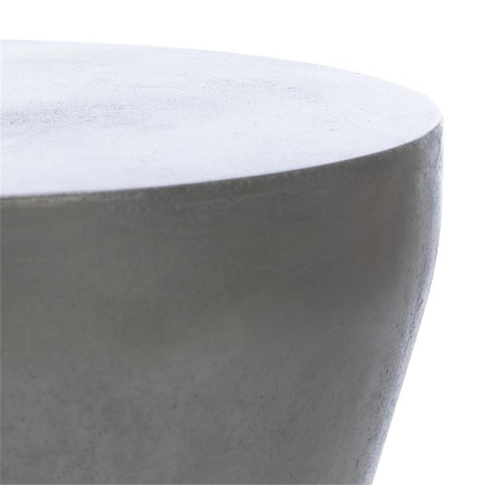 Torre Accent Stool - Indoor/Outdoor - VNN1001 - Gray - Safavieh