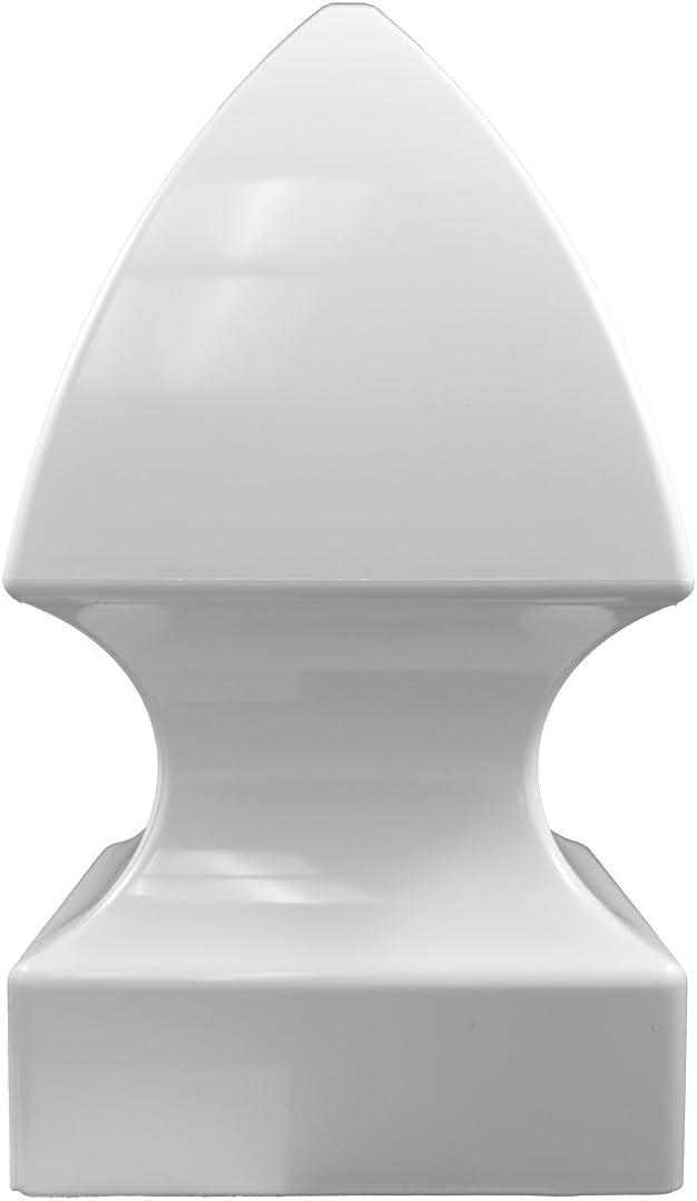 WEATHERABLES 4x4 Post Caps – Weatherproof Premium Outdoor Vinyl Post Cover for Lasting Durability and Easy Installation on Vinyl Decks, Patios, Porches, or Mailbox Posts (Gothic)