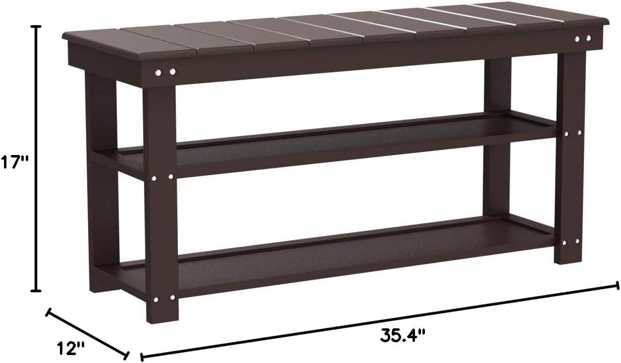 Convenience Concepts Oxford Utility Mudroom Bench, Multiple Finishes