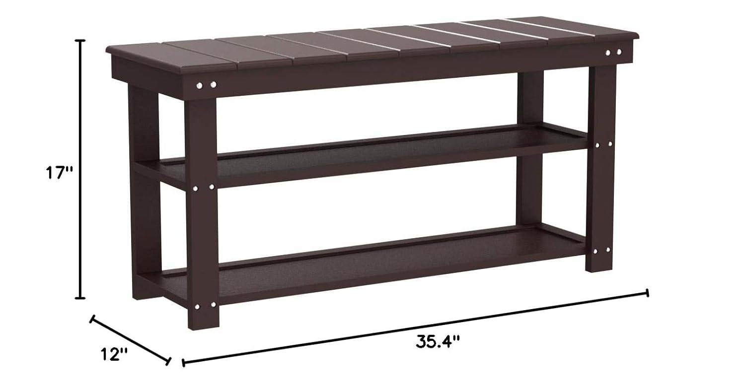Convenience Concepts Oxford Utility Mudroom Bench, Multiple Finishes
