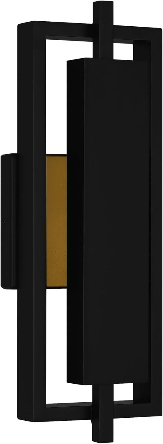 Quoizel Lighting Pointsett 1 - Light Sconce in  Matte Black