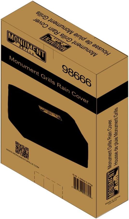Monument Grills Monument Waterproof Heavy Duty Gas BBQ 2B Table Top Grill Cover for 13742 and G22