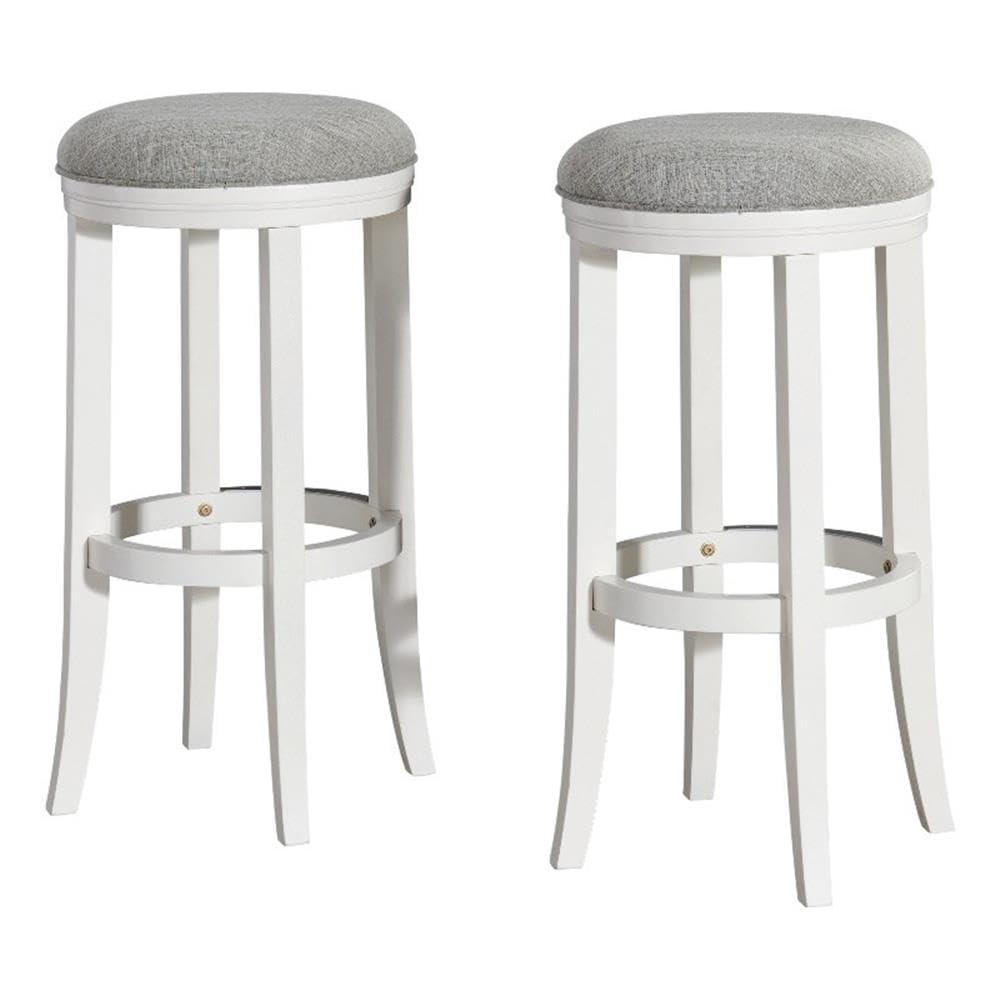 Natick Solid Rubber Wood Counter And Bar Stool