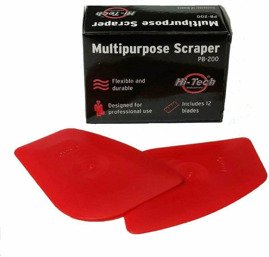 PLASTIC DECAL SCRAPER 12 C/BOX