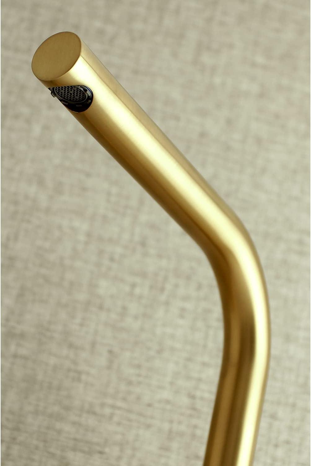 Kingston Brass KS812SB Kingston Brass Concord Double-Handle 2-Hole Wall-Mount Bridge Kitchen Faucet