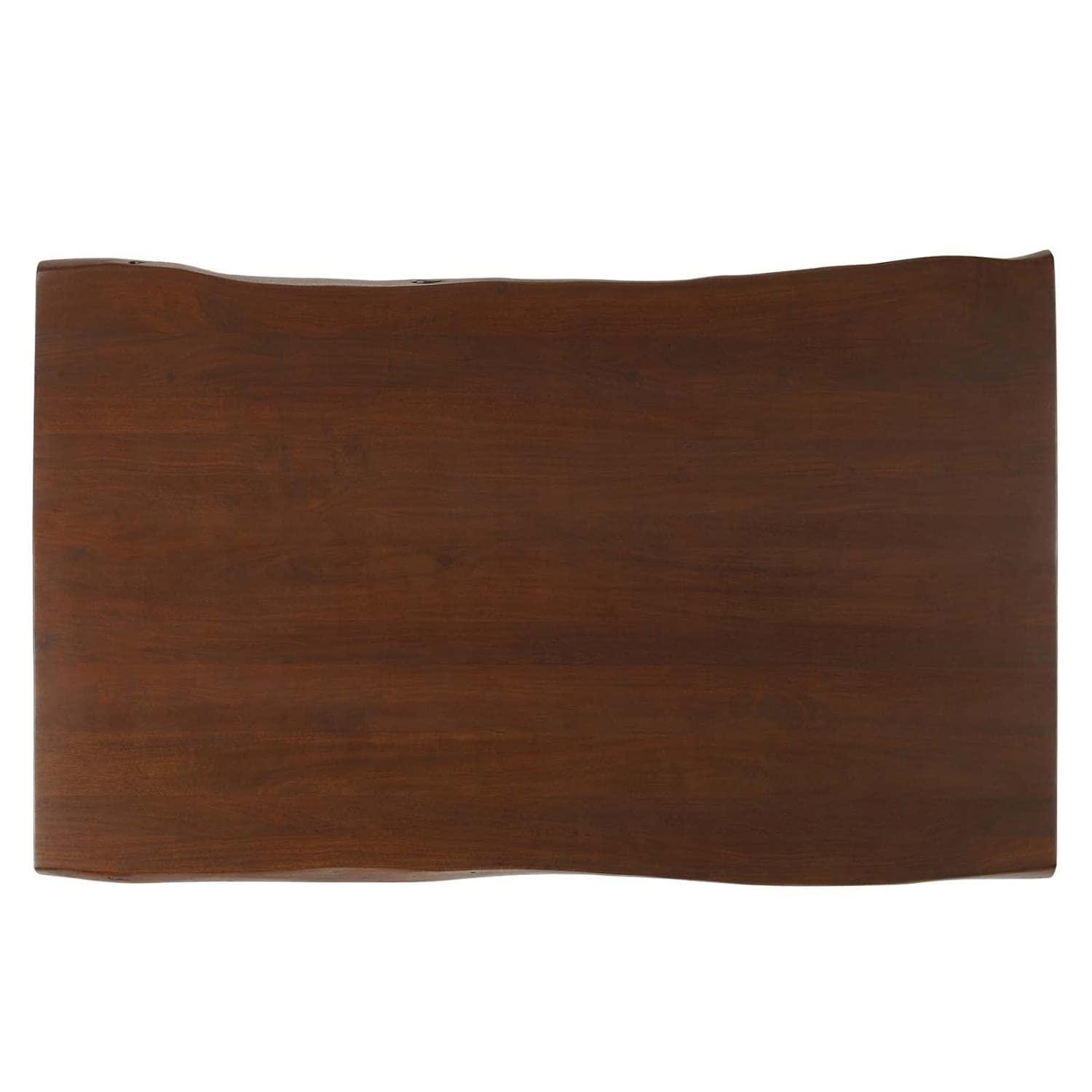 Modway Modway Viggo 60" Live Edge Acacia Wood Rectangular Dining Table