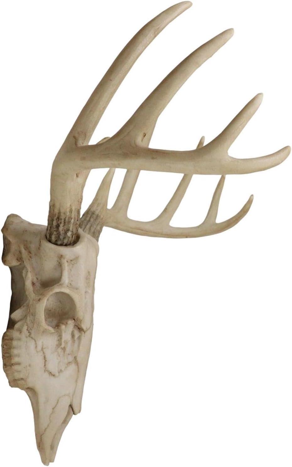 Save 40% • Ebros Gift Rustic Hunter Deer 10 Point Buck Skull