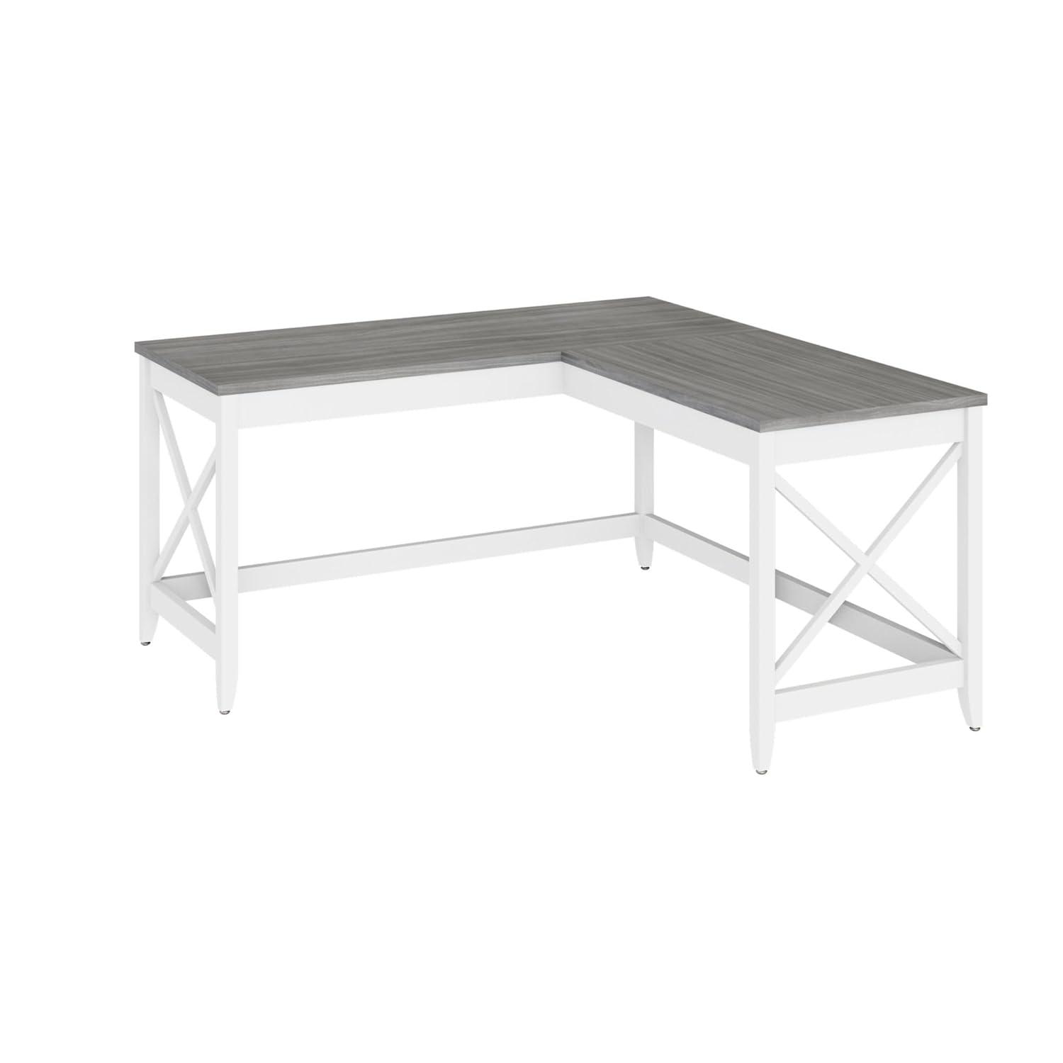 Workspace by Alera® L-Shaped Writing Desk