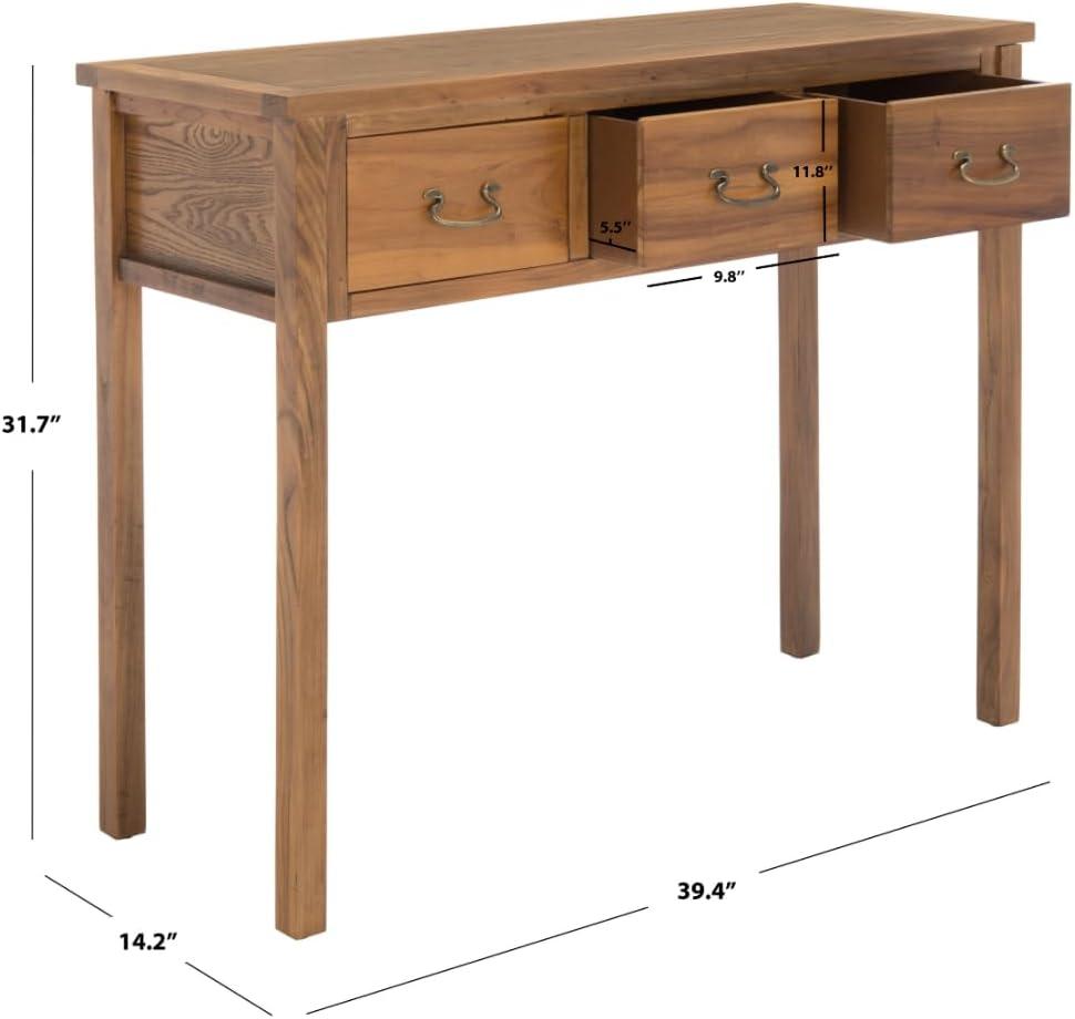 Cindy Console - AMH6568G - Brown - Safavieh Couture