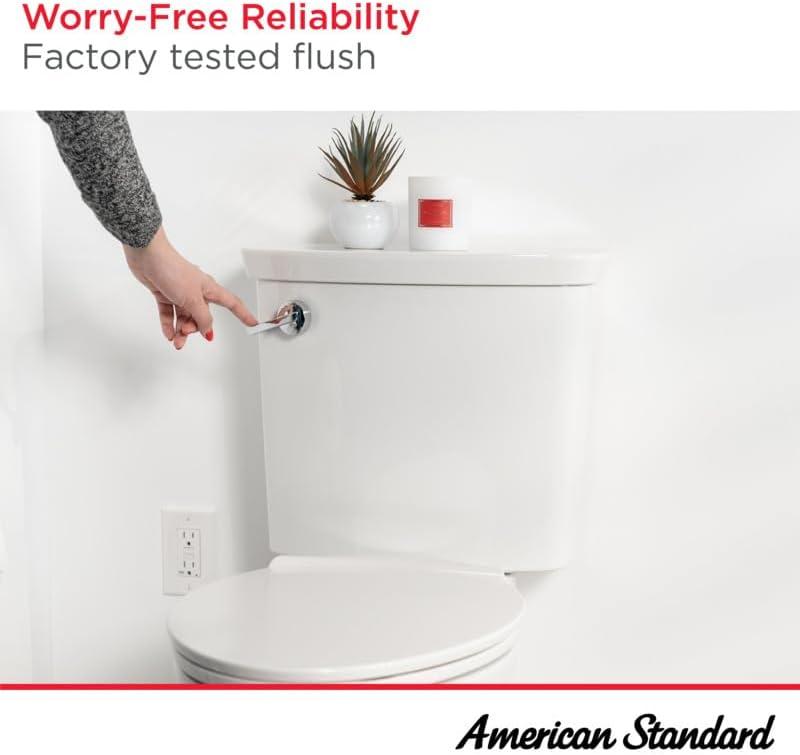 American Standard Cadet 1.6 Gallons GPF Elongated Comfort Height Floor Mounted Kit (Seat Not Included)