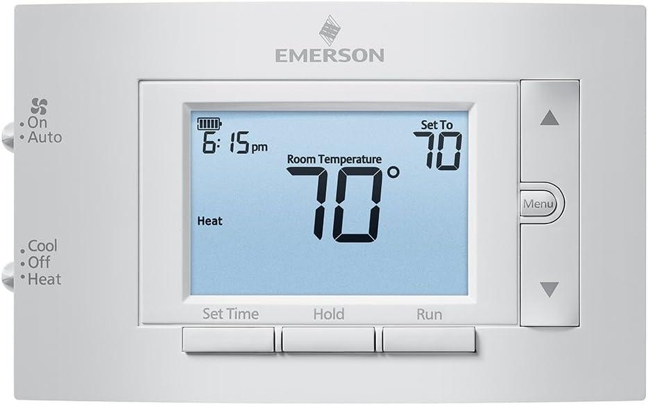 White-Rodgers 80 Series Digital Programmable Thermostat, White Thermostat