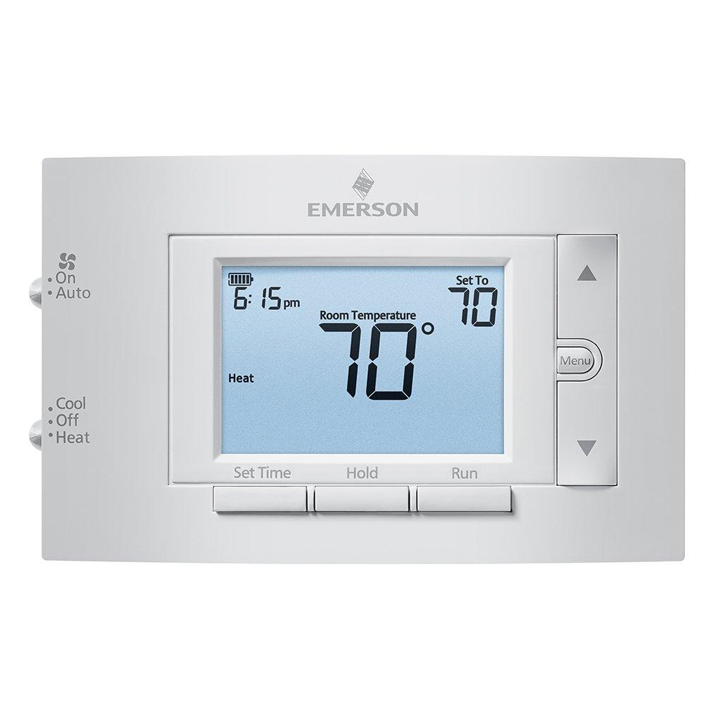 White-Rodgers 80 Series Digital Programmable Thermostat, White Thermostat