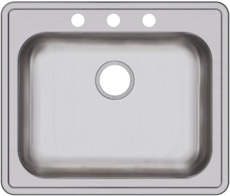 Dayton 25" L x 21" W Drop-in Kitchen Sink